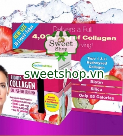 Collagen ống Applied Nutrition Liquid Collagen 4000mg 30 tubes 