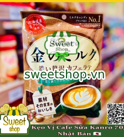 Kẹo sữa vị cafe KANRO Nhật