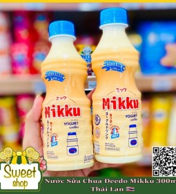 Nước Sữa Chua Deedo Mikku 300ml Thái Lan 