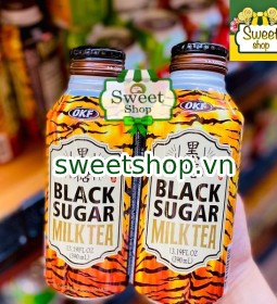 TRÀ SỮA ĐƯỜNG ĐEN BLACK SUGAR MILK TEA ) HÀN QUỐC 390ml 