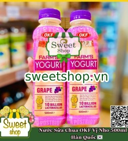 Sữa Chua Uống Vị Trái Cây 500ml Hàn Quốc 