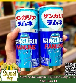 Nước Soda Sangaria Hajikate Các Vị 