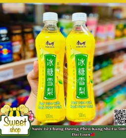  NƯỚC LÊ ĐƯỜNG PHÈN CHAI 500ML ĐÀI LOAN 