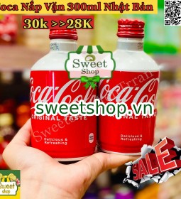  COCA NẮP VẶN 300ML NHẬT BẢN