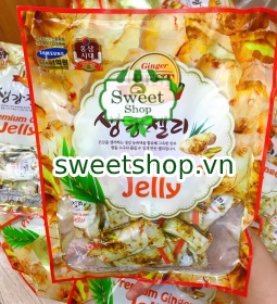  Kẹo Gừng Dẻo Premium Ginger Jelly 200g - Hàn Quốc 